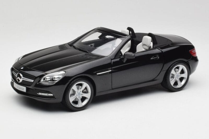 Mercedes SLK R172 Magnetite Negro Minichamps 1:18 B66960514 Metal