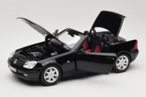 Mercedes SLK200 R170 Negro Norev 1:18 B66040714 Metal - imagen 2 de 9