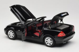 Mercedes SLK200 R170 Negro Norev 1:18 B66040714 Metal - imagen 6 de 9