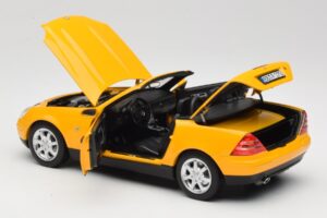 Mercedes SLK200 R170 Amarillo Norev 1:18 B66040713 Metal - imagen 6 de 9