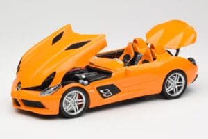 Mercedes SLR McLaren C199 Stirling Moss AMG Solarbeam Metallic Minichamps 1:18 100038400 Metal - imagen 2 de 8