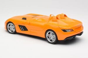 Mercedes SLR McLaren C199 Stirling Moss AMG Solarbeam Metallic Minichamps 1:18 100038400 Metal - imagen 7 de 8