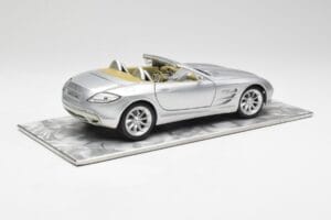 Mercedes SLR Vision Roadster Liquid Plata Maisto 1:18 B66963208 Metal - imagen 3 de 8
