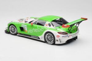 Mercedes AMG SLS C197 GT3 MS Racing #22 V. Sigacev / C. Stoll ADAC GT Masters 2011 Minichamps 1:18 151113102 Metal - imagen 5 de 6