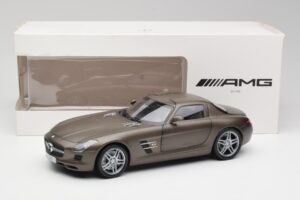 Mercedes SLS AMG C197 Monza Gris Minichamps 1:18 B66960044 Metal - imagen 8 de 8