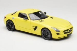 Mercedes SLS AMG C197 Amarillo Minichamps 1:18 100039022 Metal - imagen 6 de 8