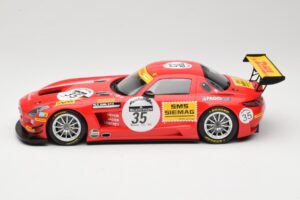 Mercedes SLS AMG GT3 #35 T. Heyer / T. Jager 24 Hours of Spa 2011 Minichamps 1:18 B66960196 Metal - imagen 3 de 6