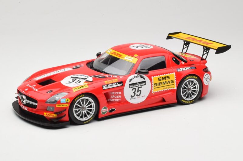 Mercedes SLS AMG GT3 #35 T. Heyer / T. Jager 24 Hours of Spa 2011 Minichamps 1:18 B66960196 Metal