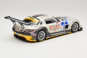 Mercedes SLS AMG GT3 #21 Rowe Racing M. Zehe / M. Hartung ADAC 24h Nurburgring 2012 Minichamps 1:18 151123121 Metal - imagen 2 de 6