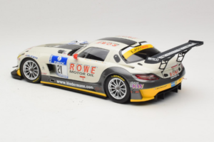 Mercedes SLS AMG GT3 #21 Rowe Racing M. Zehe / M. Hartung ADAC 24h Nurburgring 2012 Minichamps 1:18 151123121 Metal - imagen 5 de 6