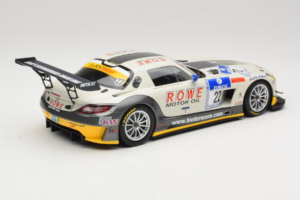 Mercedes SLS AMG GT3 #22 Rowe Racing R. Graf / M. Seyffarth ADAC 24h Nurburgring 2012 Minichamps 1:18 151123122 Metal - imagen 2 de 6