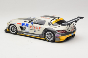 Mercedes SLS AMG GT3 #22 Rowe Racing R. Graf / M. Seyffarth ADAC 24h Nurburgring 2012 Minichamps 1:18 151123122 Metal - imagen 5 de 6