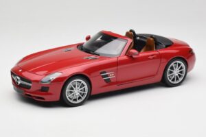 Mercedes SLS AMG R197 Roadster Le Mans Rojo Minichamps 1:18 100039030 Metal