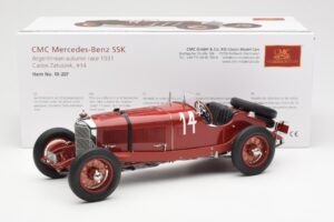 Mercedes SSK #14 Zatuszek Argentinian Autumn Race 1931 CMC 1:18 M-207 Metal - imagen 6 de 6