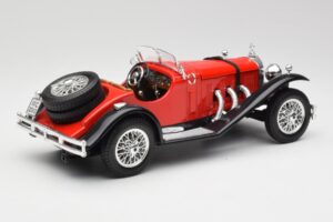 Mercedes SSK Rojo & Negro Bburago 1:18 3009-M1 Metal - imagen 2 de 6