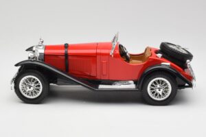 Mercedes SSK Rojo & Negro Bburago 1:18 3009-M1 Metal - imagen 3 de 6