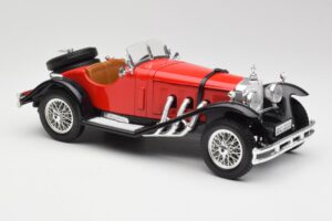 Mercedes SSK Rojo & Negro Bburago 1:18 3009-M1 Metal - imagen 4 de 6