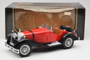 Mercedes SSK Rojo & Negro Bburago 1:18 3009-M1 Metal - imagen 6 de 6