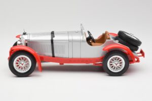 Mercedes SSK Plata & Rojo Bburago 1:18 3009-M2 Metal - imagen 3 de 6