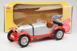 Mercedes SSK Plata & Rojo Bburago 1:18 3009-M2 Metal - imagen 6 de 6