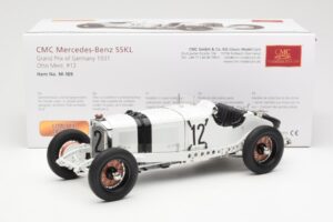 Mercedes SSKL #12 O. Merz German GP 1931 CMC 1:18 M-189 Metal - imagen 6 de 6