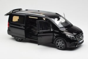 Mercedes V-Class W447 AMG Line Negro Norev 1:18 183860 Metal - imagen 2 de 6