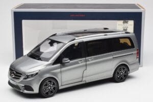 Mercedes V-Class W447 AMG Line Gris Metálico Norev 1:18 183488 Metal - imagen 9 de 9