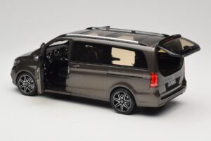 Mercedes V-Class W447 AMG Line Indium Grey Norev 1:18 183873 Metal - imagen 5 de 8