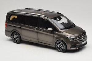 Mercedes V-Class W447 AMG Line Indium Grey Norev 1:18 183873 Metal - imagen 6 de 8