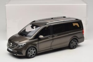 Mercedes V-Class W447 AMG Line Indium Grey Norev 1:18 183873 Metal - imagen 8 de 8