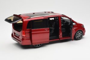 Mercedes V-Class W447 Designo Hyacinth Rojo Metálico Norev 1:18 B66004166 Metal - imagen 2 de 7