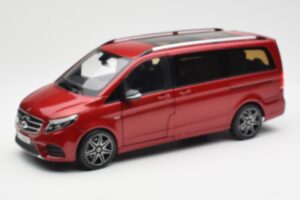 Mercedes V-Class W447 Designo Hyacinth Rojo Metálico Norev 1:18 B66004166 Metal