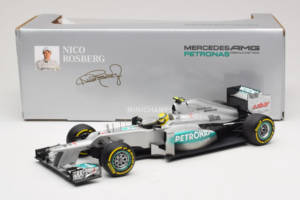 Mercedes W03 #8 N. Rosberg Mercedes AMG Petronas 2012 Minichamps 1:18 110120008 Metal - imagen 7 de 7