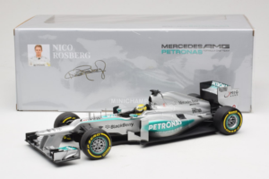 Mercedes W04 #9 N. Rosberg Mercedes AMG Petronas Showcar 2013 Minichamps 1:18 110130079 Metal - imagen 7 de 7