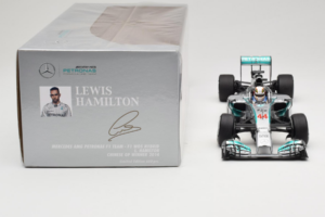 Mercedes W05 #44 L. Hamilton Mercedes AMG Petronas Chinese Grand Prix Winner 2014 Minichamps 1:18 110140244 Metal - imagen 6 de 7