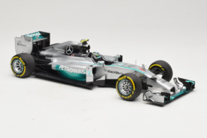 Mercedes W05 #6 N. Rosberg Mercedes AMG Petronas Abu Dhabi Grand Prix 2014 Minichamps 1:18 110140406 Metal - imagen 4 de 7