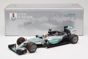 Mercedes W06 #44 L. Hamilton Mercedes AMG Petronas Japanese Grand Prix Winner 2015 Minichamps 1:18 110150344 Metal - imagen 7 de 7