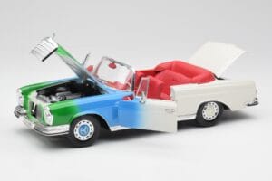 Mercedes 280SE W108 Tricolor Maisto 1:18 56014 Metal - imagen 2 de 8