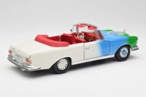 Mercedes 280SE W108 Tricolor Maisto 1:18 56014 Metal - imagen 3 de 8