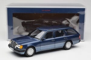 Mercedes 300D W124 T-Modell Nautical Azul Norev 1:18 183962 Metal - imagen 8 de 8