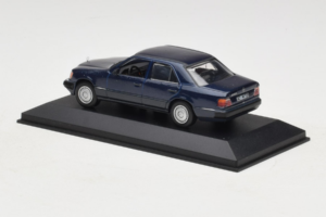 Mercedes W124 Azul Oscuro Minichamps 1:43 MB006 Metal - imagen 3 de 4
