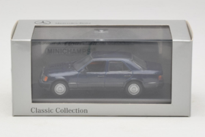 Mercedes W124 Azul Oscuro Minichamps 1:43 MB006 Metal - imagen 4 de 4