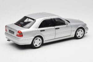 Mercedes C36 AMG W202 Silver Metallic Norev 1:18 183380 Metal - imagen 3 de 8