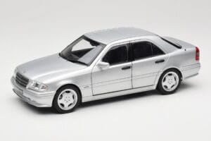 Mercedes C36 AMG W202 Silver Metallic Norev 1:18 183380 Metal