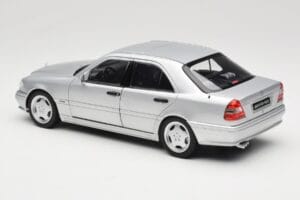 Mercedes C36 AMG W202 Silver Metallic Norev 1:18 183380 Metal - imagen 7 de 8
