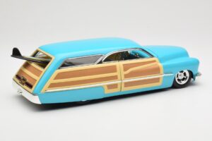 Mercury Merc Woodie Azul Hot Wheels 1:18 27806 Metal - imagen 3 de 8