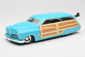 Mercury Merc Woodie Azul Hot Wheels 1:18 27806 Metal
