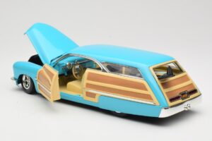 Mercury Merc Woodie Azul Hot Wheels 1:18 27806 Metal - imagen 5 de 8