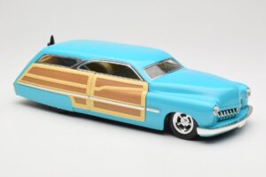 Mercury Merc Woodie Azul Hot Wheels 1:18 27806 Metal - imagen 6 de 8