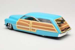 Mercury Merc Woodie Azul Hot Wheels 1:18 27806 Metal - imagen 7 de 8